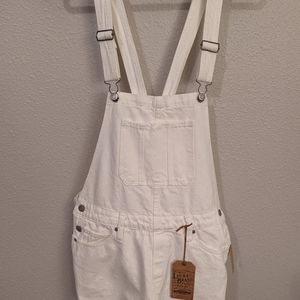 Lucky Brand Shorts Overalls NWT